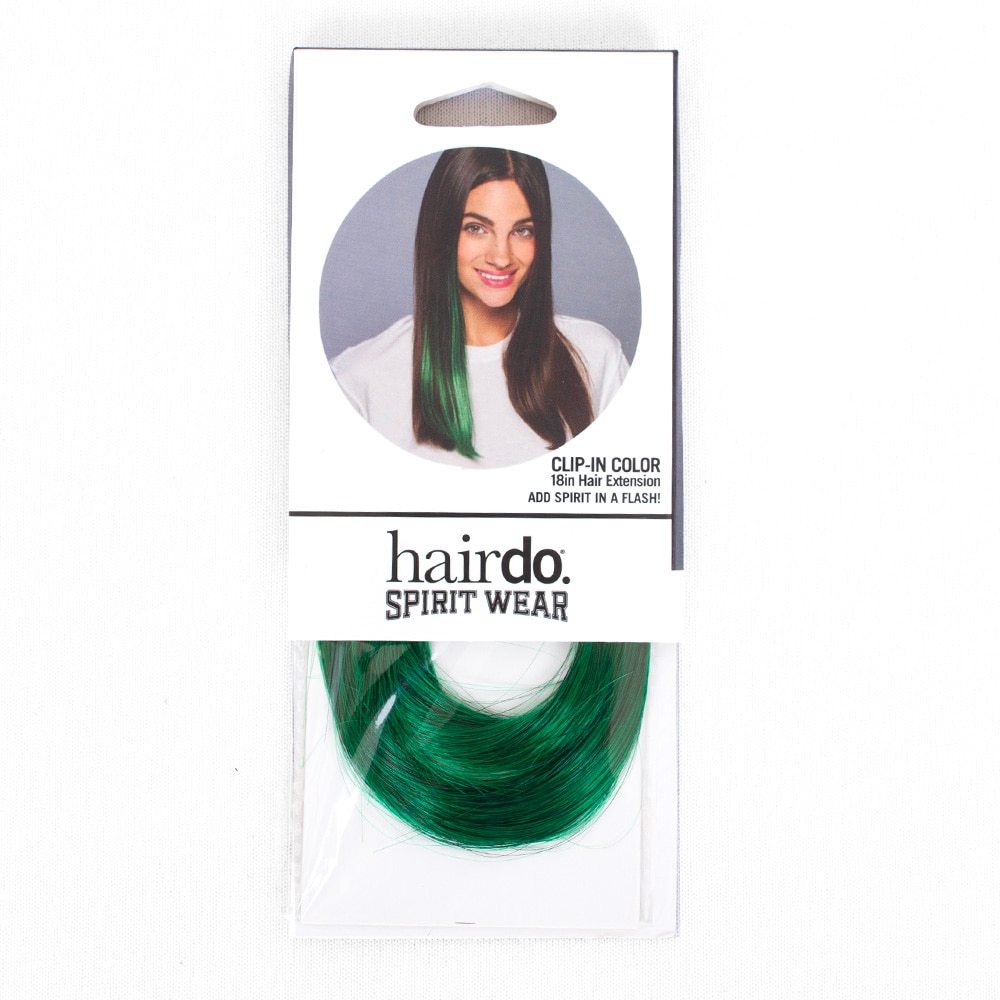 Ducks Spirit, Green, Hair Care, Accessories, Women, 18", HairUWear, Clip-in-Color, Hair Extension, 905431